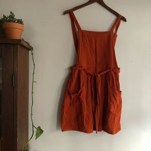 Very J overall dress